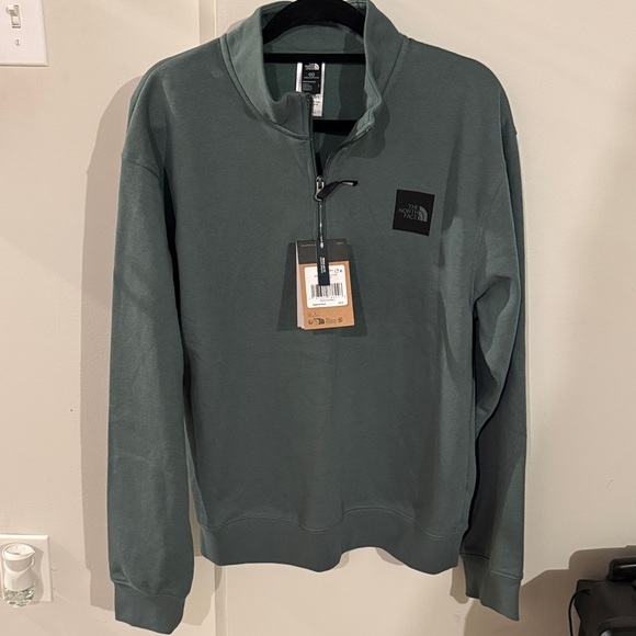 The North Face Other - The North Face Men's Green Zip-Up Sweater